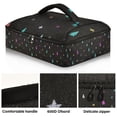thumbnail image 2 of Iauyy Casserole Carrier for Hot Food Insulated Casserole Travel Carry Bag with Lid Food Warmer Bag for Party/Picnic,The Colorful Stars, 2 of 7