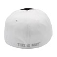 thumbnail image 2 of Indy 500 Mens This Is May Fitted Baseball Cap, White, S/M, 2 of 4