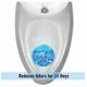thumbnail image 2 of Filtros para urinarios que no salpican Ambientador para urinarios Paquete de 10 Rejilla para urinarios con aroma a azul Sabor a azul marino, 2 of 5