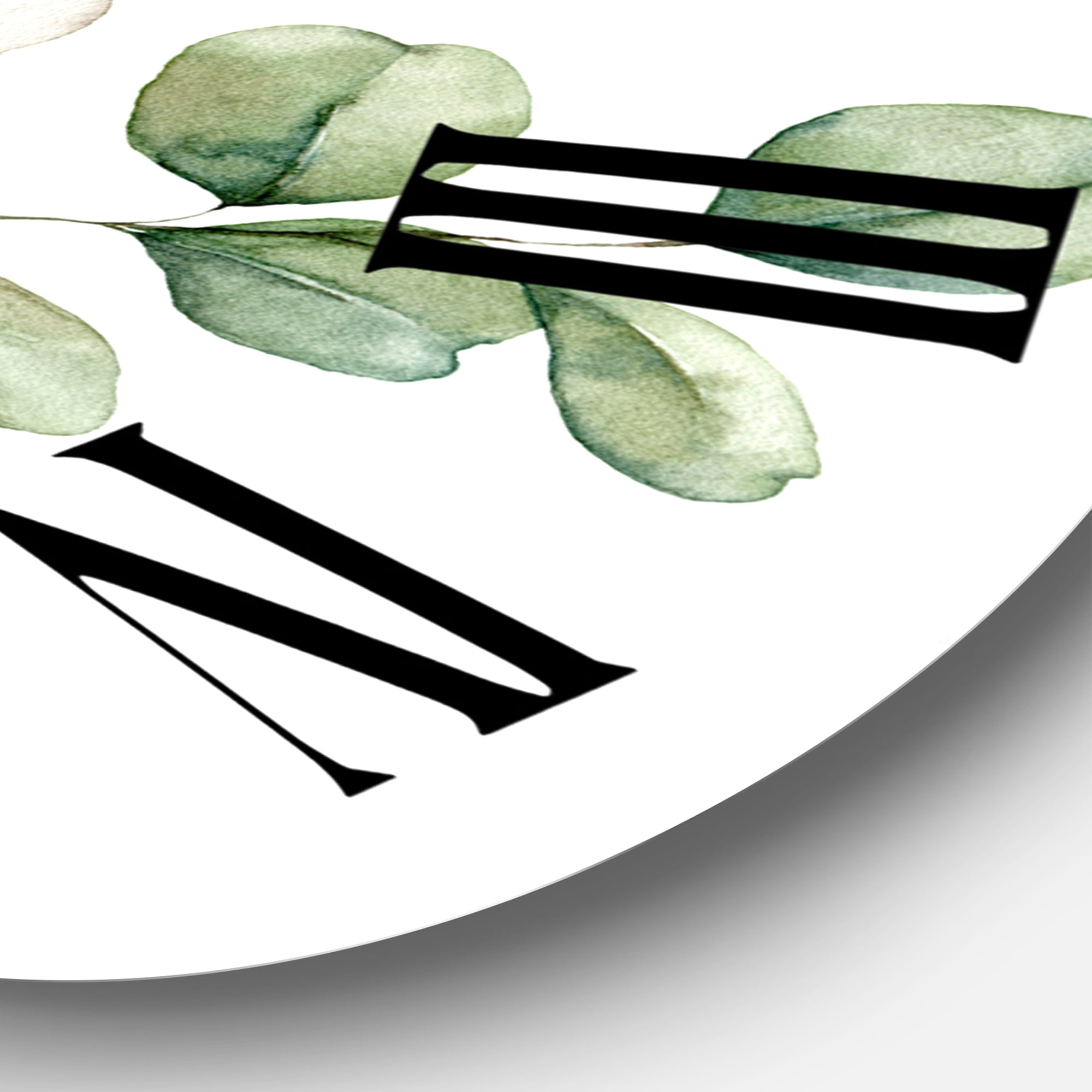 Designart 1 in Quartz Traditional Wall Clock