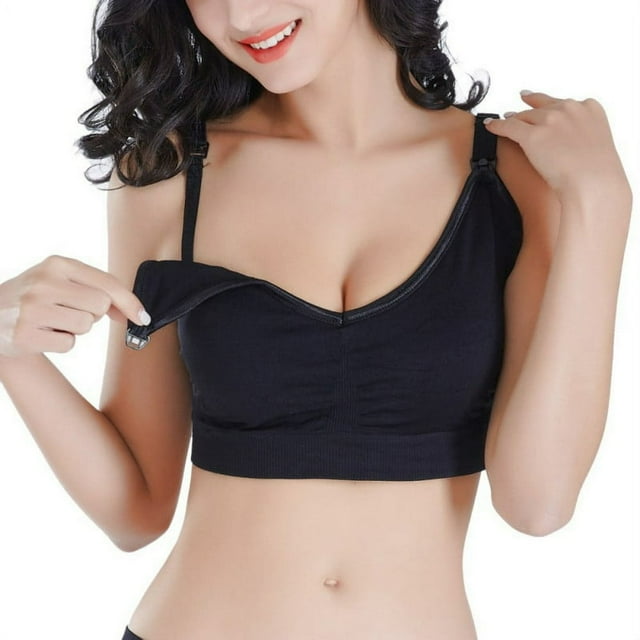 High Quality Nursing Bra Maternity Breastfeeding Bra Prevent Sagging Plus Size Breast Feeding Bra