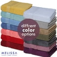 thumbnail image 6 of Melissa Linen, Bath Sheet Towel, Luxury Turkish Cotton, Ultra Absorbent, Green, 6 of 6