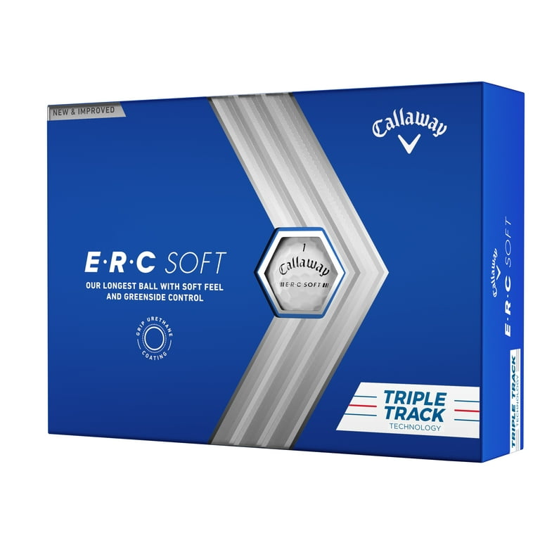 Callaway ERC SOFT 25 TRPLTRK 12球　ホワイト Callaway ERC Soft Triple Track 2023 Used Golf Balls