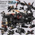 thumbnail image 3 of Bloques de construcción ensamblados de partículas pequeñas de la serie militar LEGO compatibles, rompecabezas, juguetes de iluminación para niños y niñas, 3 of 5