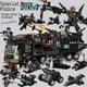 thumbnail image 4 of Bloques de construcción ensamblados de partículas pequeñas de la serie militar LEGO compatibles, rompecabezas, juguetes de iluminación para niños y niñas, 4 of 5