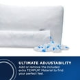thumbnail image 4 of Tempur-Pedic Tempur-Cloud Adjustable Standard Memory Foam Bed Pillow for All Sleep Positions, 4 of 7