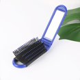 thumbnail image 1 of 4 cepillos de pelo portátiles plegables, cepillo de viaje para mujer, mini cepillo de pelo con espejo, cepillos de pelo compactos para mujeres, cepillo de viaje para hombres, cepillo de bols, 1 of 5
