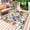 Mutli-Color, variant on Vibrant Tropical Floral Outdoor Rug 3x5 Ft - Reversible Patio Rug Outdoor Camping Rugs, Leafy Greenery Multicolored Botanical Indoor Outdoor Area Rugs, Non-Slip Outdoor Carpet Runner for Deck/Porch