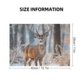 thumbnail image 2 of JRXY Deer Snow Forest Wooden Jigsaw Puzzle Challenging Difficult Wood Puzzles for Adults Gift for Family Friends 300 PCS, 2 of 6