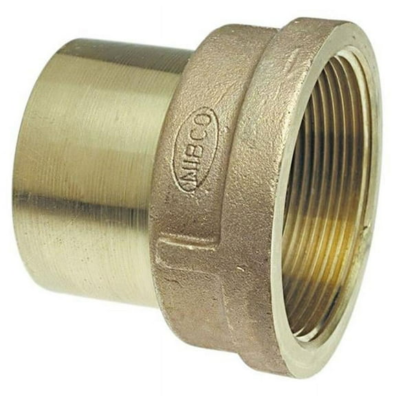 Nibco 7032RLF1214 12 x 14 in. Lead Free Cast Fitting x FIP Adapter