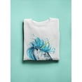 thumbnail image 3 of Blue Unicorn Watercolor Design. Sweatshirt Men -Image by Shutterstock, Male 4X-Large, 3 of 4