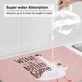 thumbnail image 6 of Balery Design Name Drying Mat For Kitchen Counter, 18x24 Inch Summer Ultra Absorbent Home Dish Drainer Mats Plate Holder, 6 of 9