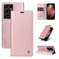 thumbnail image 3 of Funda para Samsung Galaxy S21 Ultra Estuche de Cuero PU Tipo Cartera con Ranuras para Tarjetas y Cierre Magnético, 3 of 5