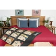 thumbnail image 2 of MTV Daria Character Faces Plush Fleece Throw Blanket Wall Scroll, 2 of 6