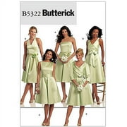 Butterick Misses' Dress And Sash-bb (8-1