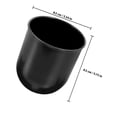 thumbnail image 2 of unbranded 4Ud Soporte Para De Wc Negro Con Base Esférica Para Uso En Hogar Y Establecimientos, 2 of 8