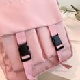 thumbnail image 2 of Woman Backpack Large Capacity Travel Bookbags Simple for Outdoor Sport (Blue), 2 of 10