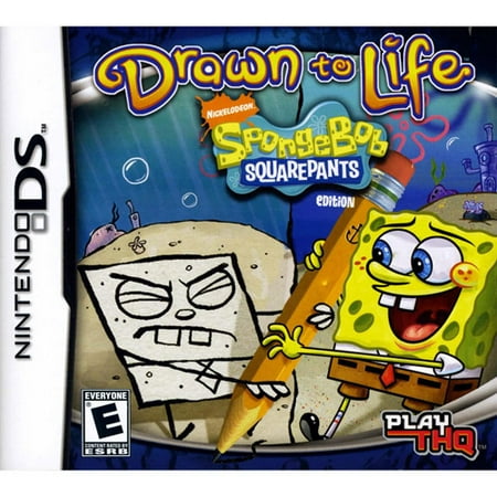 Spongebob-nick Nds Drawn To Life Spongebob Edition
