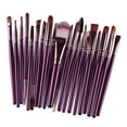 thumbnail image 3 of Juego de Brochas de Maquillaje Sunnimix 20 Unids Set Café morado, 3 of 5