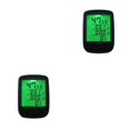 thumbnail image 2 of QualitChoice Compteur de Vitesse Rétroéclairé LCD Montagne Affichage Numérique Étanche Version Anglaise Lumineuse 2Set, 2 of 6