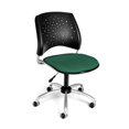 thumbnail image 2 of OFM Stars Fabric Swivel Office Chair in Shamrock Green, 2 of 3