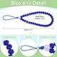 thumbnail image 2 of 3Pcs Cinta Brillante de Cristal, Lanyard de Cuentas de Cristal de 18mm(0.7") para Mujeres, Tarjeta de Identificación, Llaves (Oro Champagne), 2 of 6