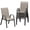brown 2*1 Textilene, 6 pieces, variant on Studyset Outdoor Stackable Dining Chairs Set of 4, Patio Chairs, All Weather Lightweight Textilene Outdoor Chair Sets with Armrests, Deck Stacking Chairs for Backyard, Pool Deck