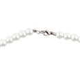 thumbnail image 5 of White   Jewelry Imitation Pearl Necklace w Metal Clasp, 5 of 5