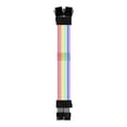 thumbnail image 4 of RGB Power Extension Cable use for 24PIN to Motherboard Transfer Cable 5V 3PIN Synchronized RGB Power Supply Sleeved Cable, 4 of 8