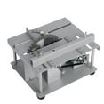 thumbnail image 1 of Mini Scie de Table, Support de Scie de Table Portable 110-240 V Multifonction Miniature avec Adaptateur d'Écrou Verrouillable pour la Coupe à la Maison pour le Travail du Bois Découpe Prise US, 1 of 8