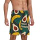 thumbnail image 2 of Fotbe Banana And Avocado Pantalones Cortos de Pijama para Hombre, Ropa de Dormir, Pantalones de Pijama Cortos para Hombre-Medium, 2 of 6