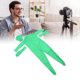 thumbnail image 3 of Kimiss Body de Pantalla Verde, Traje de Hombre Verde, Traje de Cuerpo de Seda de Leche, Diseño Dividido de Cuerpo completo para Fotografía, Película y Video, 3 of 7