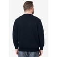 thumbnail image 4 of KingSize Men's Big & Tall Fleece Crewneck Sweatshirt, 4 of 5