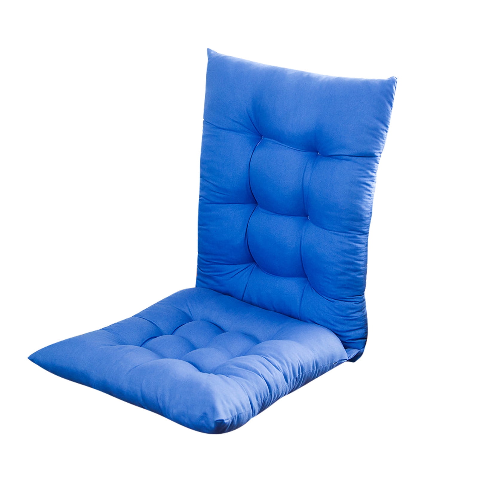 Jovat Solarium Indoor Outdoor Rocking Chair Pad Seat And Seatback Cushion Blue