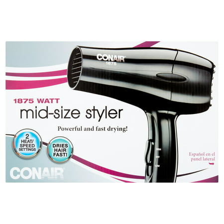 Conair Mid-Size Powerful Drying and Styling Hair Dryer, 1875 Watts, (Best Small Business Phone System)
