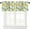Style-6, variant on Vintage Floral Valances for Kitchen,Rustic Country Wildflower Kitchen Curtains,Bohemian Floral Home Bedroom Living Room Window Treatments Drapes 54x18inch