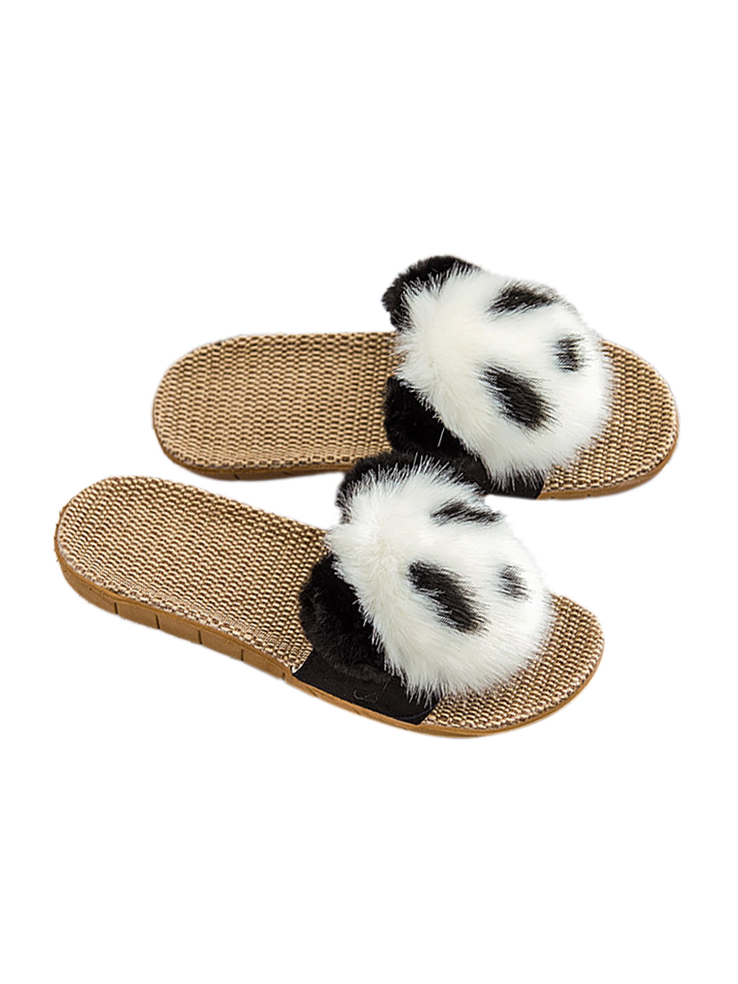 Pandaie Womens .. Sandals Womens Shoes Lady Flats Sandals Leather Ankle Casual Slipper Soft Shoes 