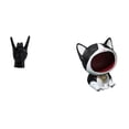 thumbnail image 1 of Escultura De Gato Con Gesto De Roca, Figura Creativa Hecha A Mano Para Apartamento, Dormitorio, Restaurante, Mesa, Centro De Mesa, Escritorio, Sala De Estar, Decoración, Adorno, 1 of 8