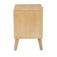 thumbnail image 3 of Powell Beelner 2-Drawer Nightstand, Natural Cane, 3 of 17