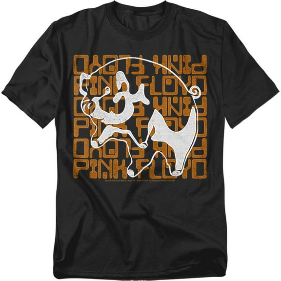 Men's Pink Floyd Pig T-shirt XX-Large Black