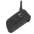 thumbnail image 2 of Casco de motocicleta Walkie-Talkie Bluetooth Intercomunicador impermeable con función FM para 4 usuarios V4-1200, 2 of 14