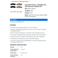 thumbnail image 2 of Front Brake Pad Set - Compatible with 2006 Chevy Trailblazer EXT, 2 of 2