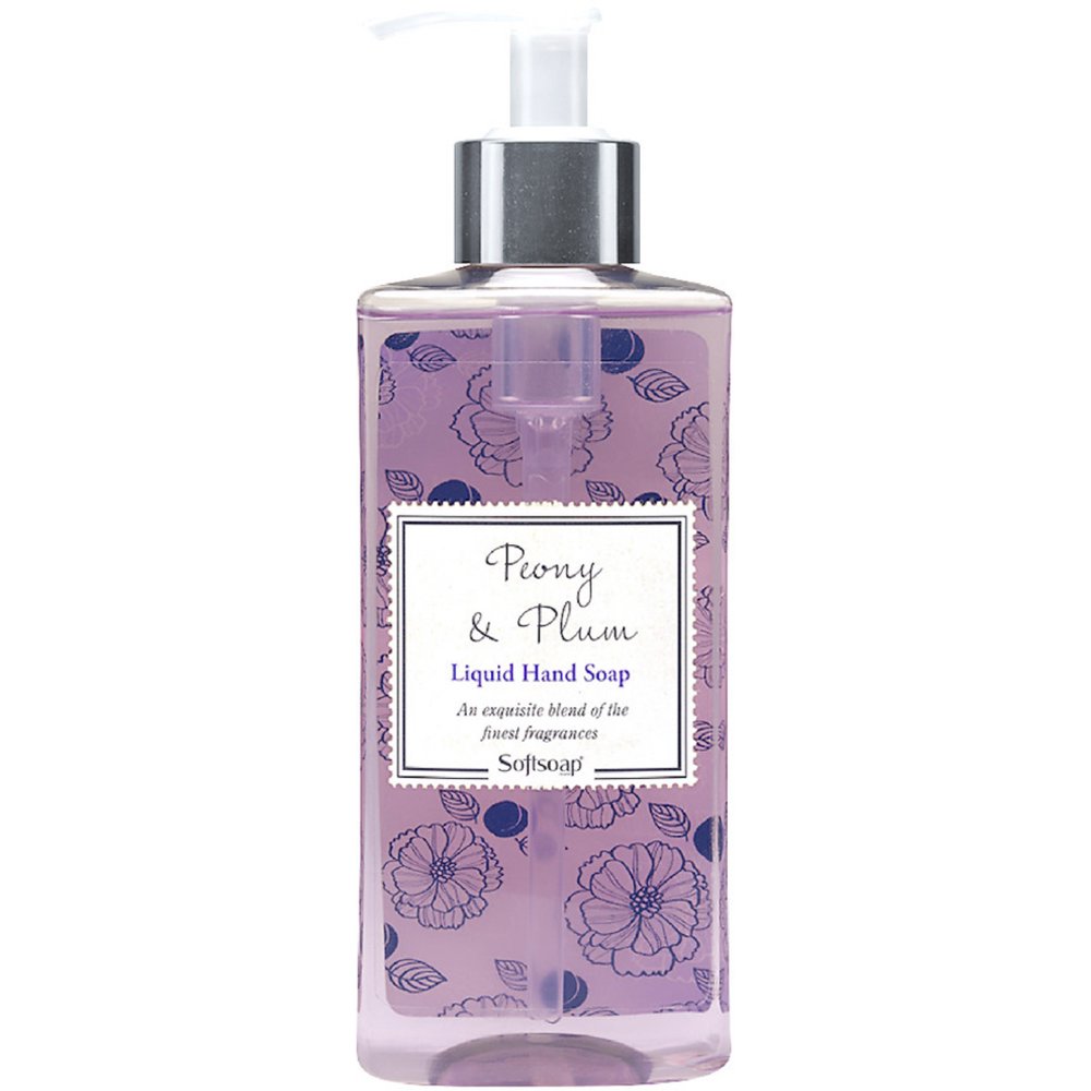 Softsoap Liquid Hand Soap, Peony &amp; Plum 10 oz (Pack of 2) - Walmart.com