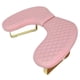 thumbnail image 2 of Reposabrazos para manicura en forma de U, soporte para el cuidado de las uñas, almohada para uñas de mano Rosa, 2 of 9