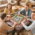 thumbnail image 7 of Mandala Mahjong Mat for Table, 31.5*31.5in Anti Slip American Mahjong Table Cloth, Noise Reduction, Neoprene Mah jongg Mat with Carrying Bag & 3 Dices, Mahjong Accessories Gift, Board Tile Games Mats, 7 of 7