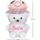 thumbnail image 1 of Kawaii Bear Water Bottle With Straw, 34oz Cute Water Bottle with 3D Kawaii Stickers and Shoulder Straps No Leak Large Cute Kids Water Bottles, 1 of 4