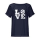 thumbnail image 4 of Camiseta de manga corta estampada casual para mujer OAVQHLG3B Store  lin121212, 4 of 5