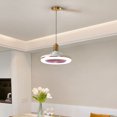 thumbnail image 4 of Luz de ventilador de techo con control remoto 360 Head Shaking Viento de 3 velocidades para estudio de dormitorio Hugtrwg Para estrenar, 4 of 6