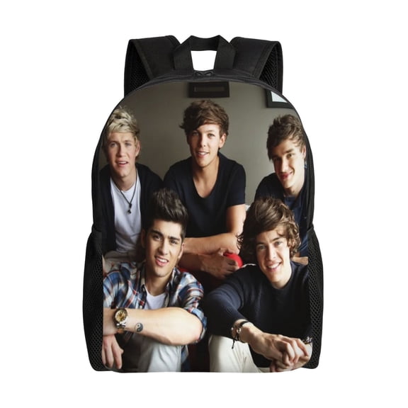 One Direction Backpack – Travel bag Hiking bag Camping Daypack Durable, Padded & Spacious School Bag for teen,adult 16.1 x 4.5 x 11.8 inch.