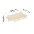 thumbnail image 4 of Viflosae Corner Shelves Wall Mounted Toilet Shelf Toilet Tissue Rack No Punching Paper Rack Wall Mounted Washcloth Tissue Storage Rack for Small Spaces, 4 of 7